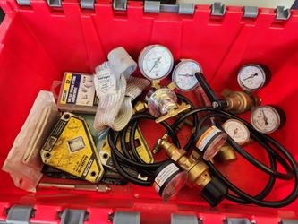 Gas tank regulators ans miscellaneous $60