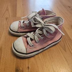 Toddler Pink High Top Converse