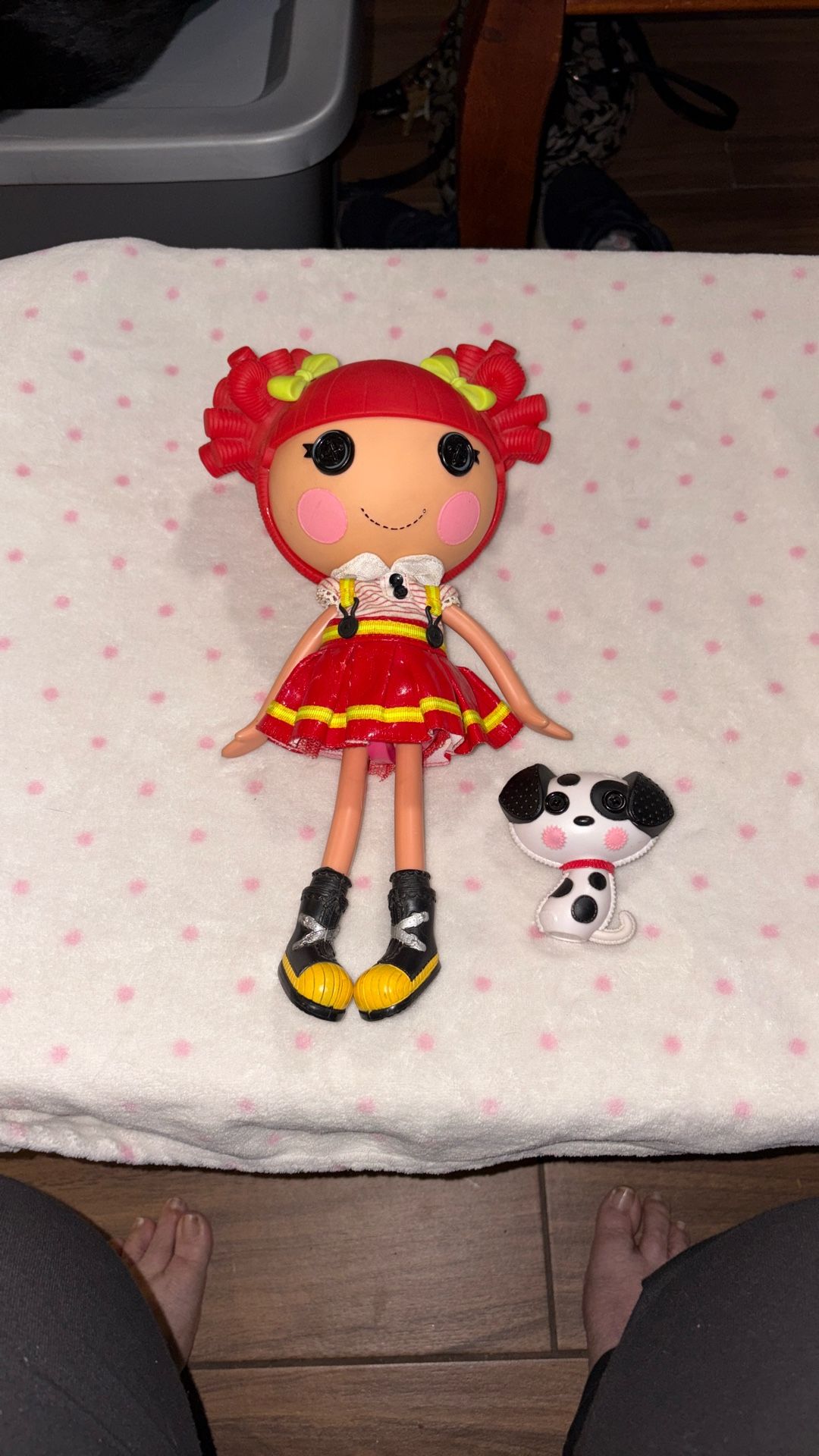 Lalaloopsy Doll Ember Flicker Flame and Friend 