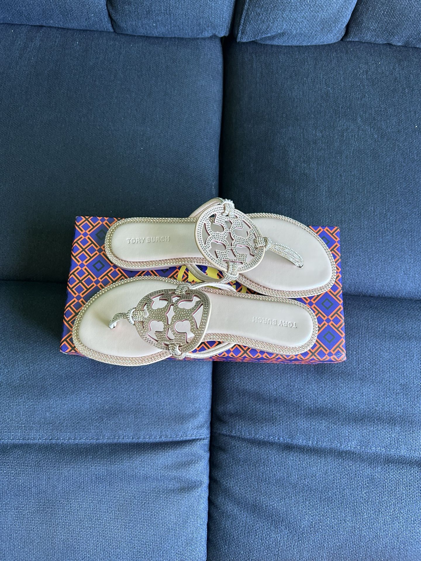 Tory Burch Sandals Pink Size 37