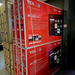TCL 85 INCH UHD ROKU TV'S IN STOCK 85S410R BLUETOOTH W/WARRANTY - PAYMENT PLANS