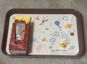 Winnie The Pooh Tray/ Honey Caramel Hand Cream