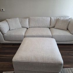 Off White Modula Sectional Couch