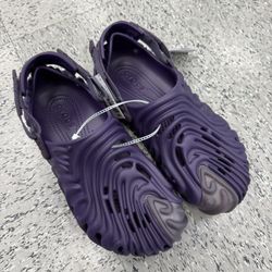 Crocs Pollex Clog Salehe Bembury Cobbler Purple Mens Size 10 New No Box -