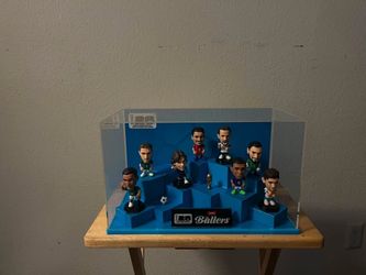 Acrylic Display Case Zuru Ballers FIFA World Cup Soccer Various Players