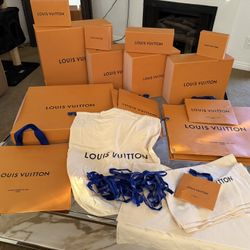 Full Lot of AUTHENTIC Louis Vuitton Packaging 