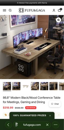 Large Wood-Tone Dining Table