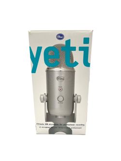 Blue Yeti Ultimate USB Microphone For Professional Recording - Silver