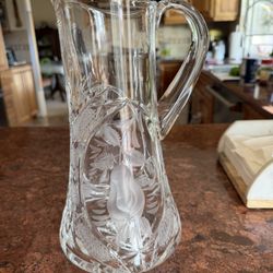 Crystal Water Pitcher