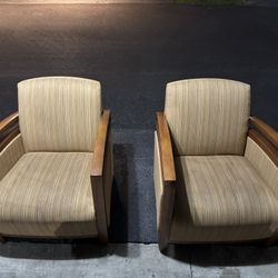 2 Woven Chairs Read Description $25 Each 