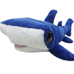 Valentine's Day Jumbo Hammerhead Shark Plush 58"