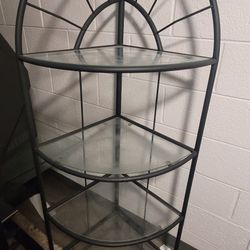 Iron Corner Shelf