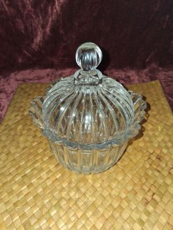 Vintage candy dishes.. and three candle holders. Awesome condition! Selling as a bundle. All sales final.