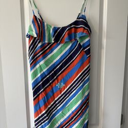 Lilly Pulitzer Silk Cocktail Nautical Dress M
