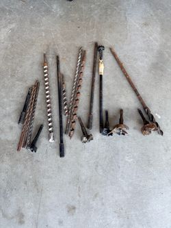 Mixed Drill Bit Set – Auger and Spade Bits