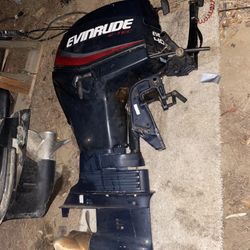  2008 Evinrude Etec 40  Tiller Model 