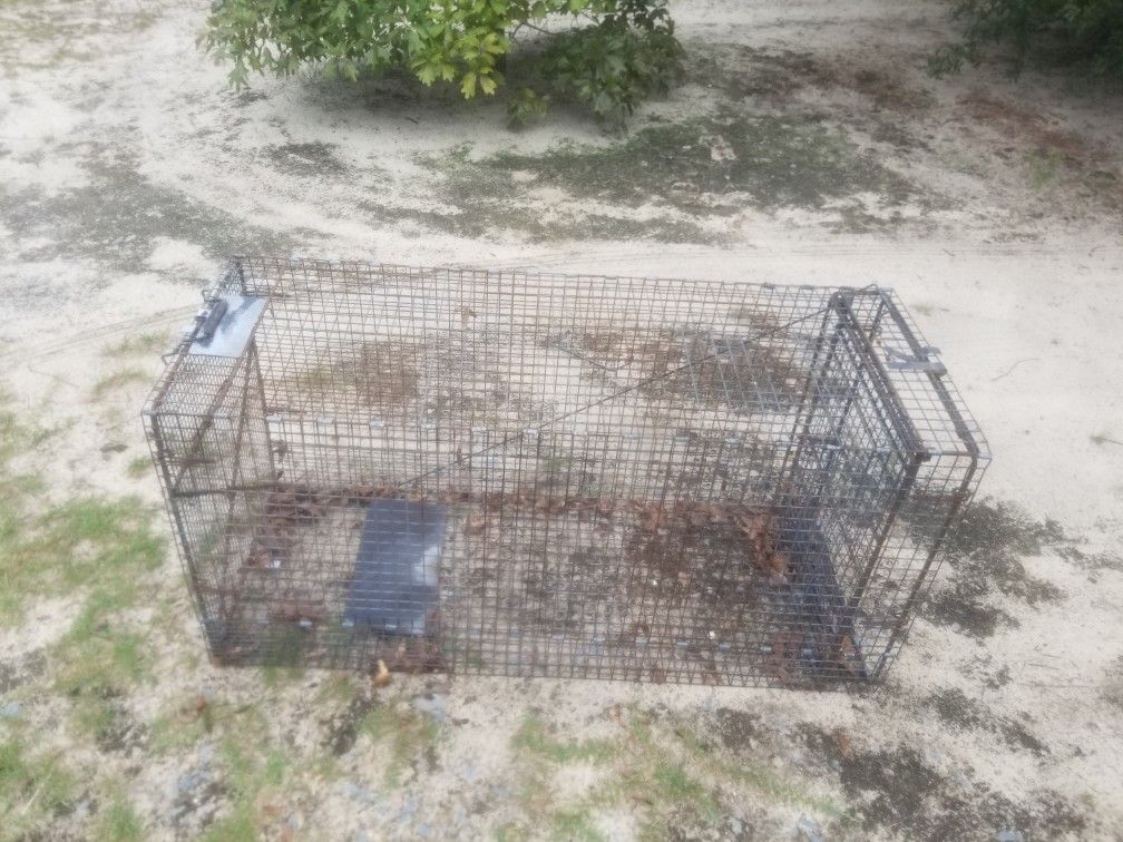 Large Metal Trap/Cage  Not Sure How It Works