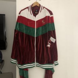 Hermosa Chaqueta Y Pantalón Para Noche Buena Y Navidad