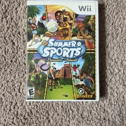 Summer Sports Paradise Island Game - Nintendo Wii