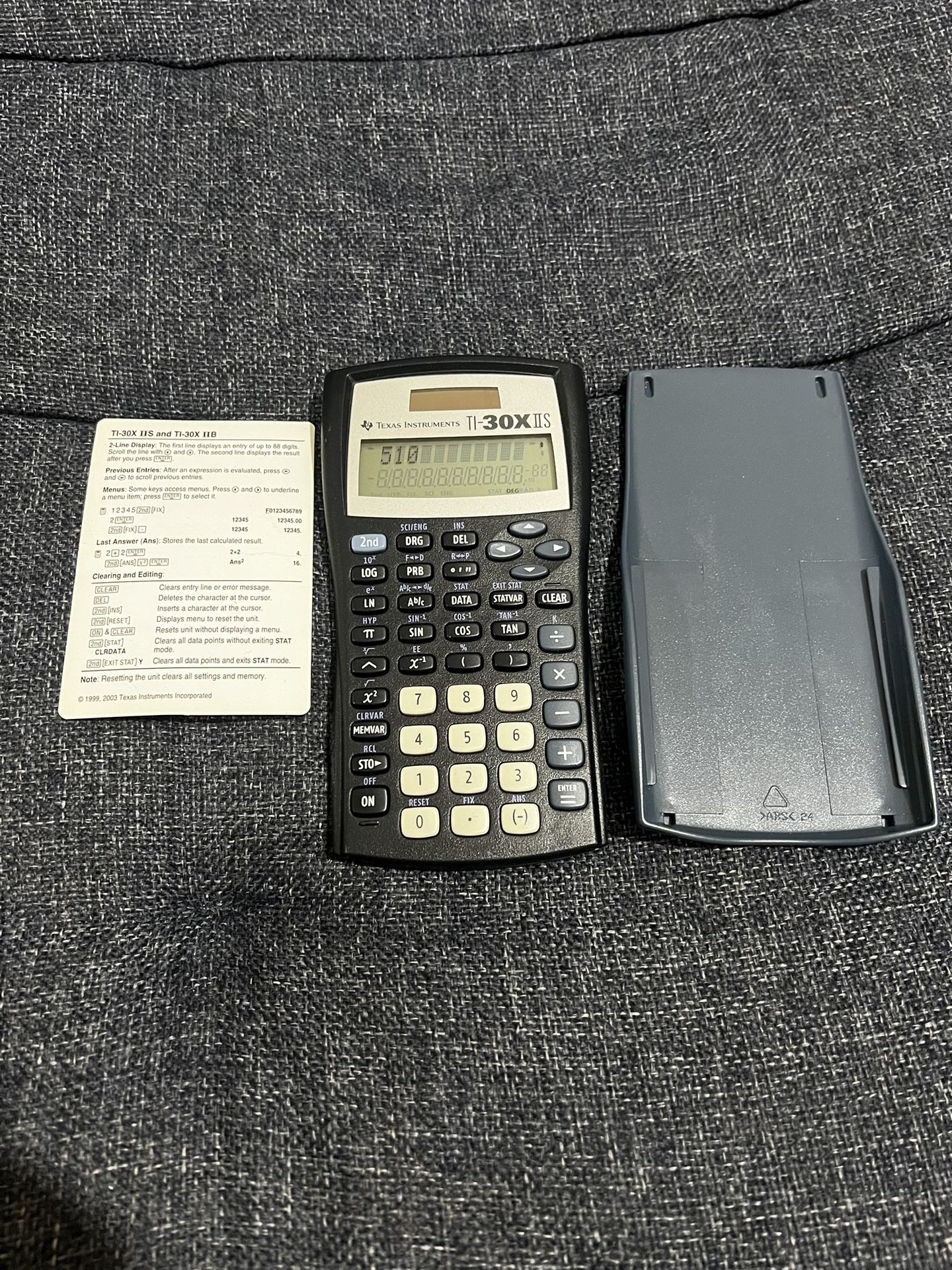 Texas Instruments® TI-30X IIS Solar Scientific Calculator