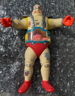Vintage 1991 Teenage Mutant Ninja Turtles Krang Android Body 11 inches complete