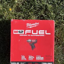 Milwaukee M12 Fuel 3/8 Impact Wrench tool Only