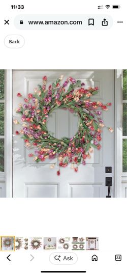 New Flower wreath