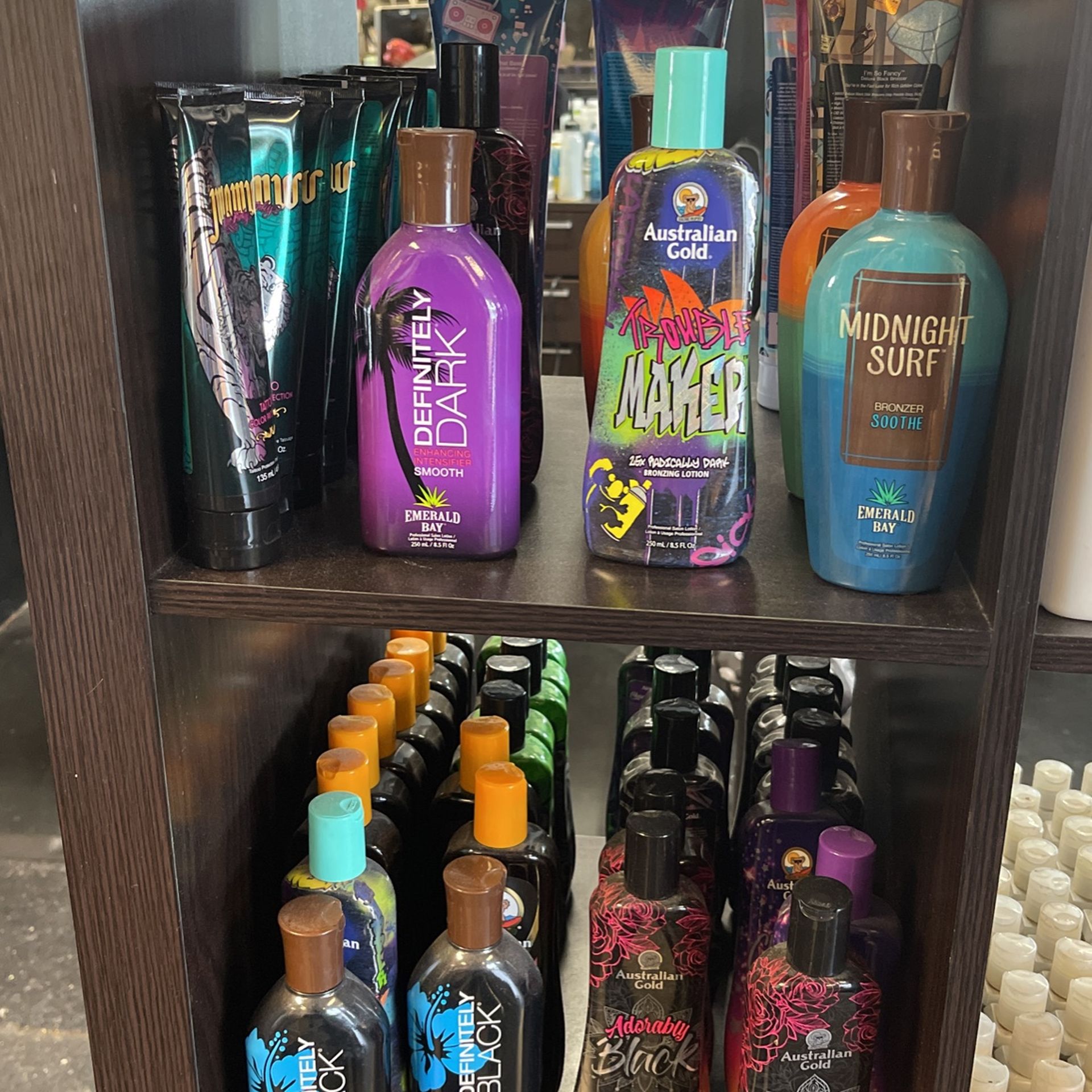 Tanning Products Available Markdown Down