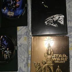 2004 Original Star Wars Trilogy 4-Disc DVD Box Set (Original Gold Edition) - Complete