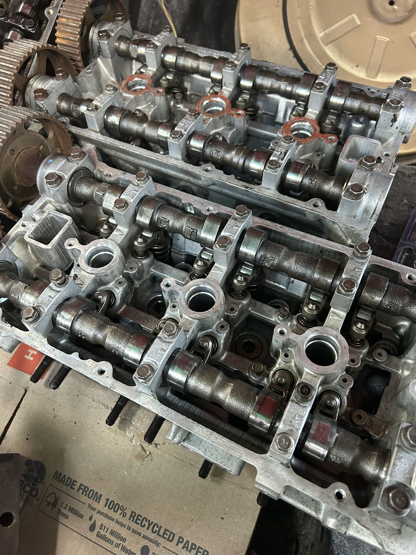3000gt VR4 rebuilt Cylinder Heads