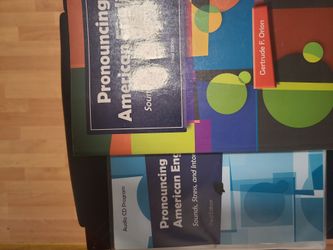 Libros de pronunciacion de Ingles Americano con CD