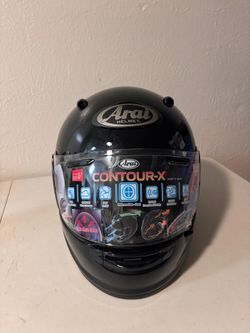 Arai Contour-X Diamond Black Size Small NEW in Box w/ Pinlock
