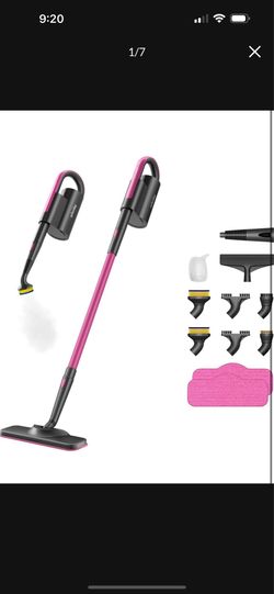 Schenley Steam Mop Cleaner with Detachable Handheld Steamer for Cleaning Hardwood, Laminate Floor, Tiles and Grout, with 14-in-1 Multi-purpose Accesso
