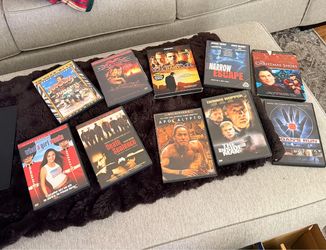 Lot of 10 DVDs Mixed Movies