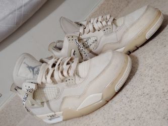 Retro Air Jordan 4 "Off-White Sail"