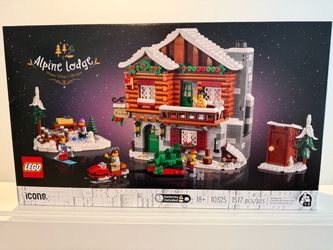 LEGO Icons Alpine Lodge Winter Village Set