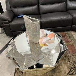 Glass Mirror Coffee Table