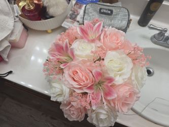 Flower box with lights