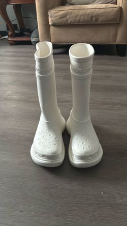 Balenciaga croc boots
