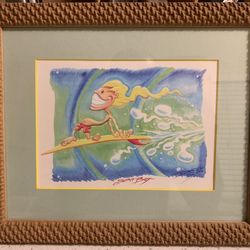 Drew Brophy “spit Boy” Print/framed