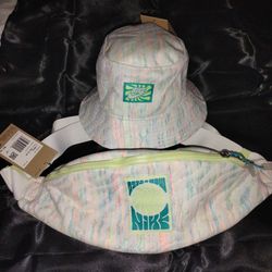 Retro Nike Unisex Fanny Pack And Hat