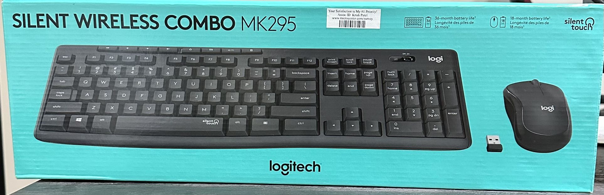 Logitech Silent Wireless Combo MK295