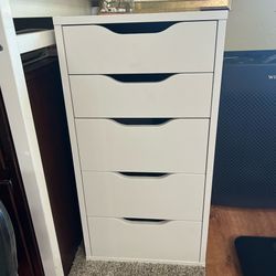 Alex white drawer unit FIRM PRICE