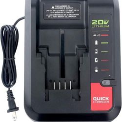 PCC692L 20V MAX Lithium Battery Charger Compatible with Porter-Cable Battery PCC685L PCC680L PCC681L PCC682L Black Decker LCS1620 20V Lithium Battery 