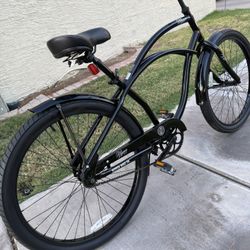 26"Hyper Bicycle Men's Beach Cruiser Bike, Adult, Black
