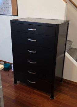 Black Wood Dresser