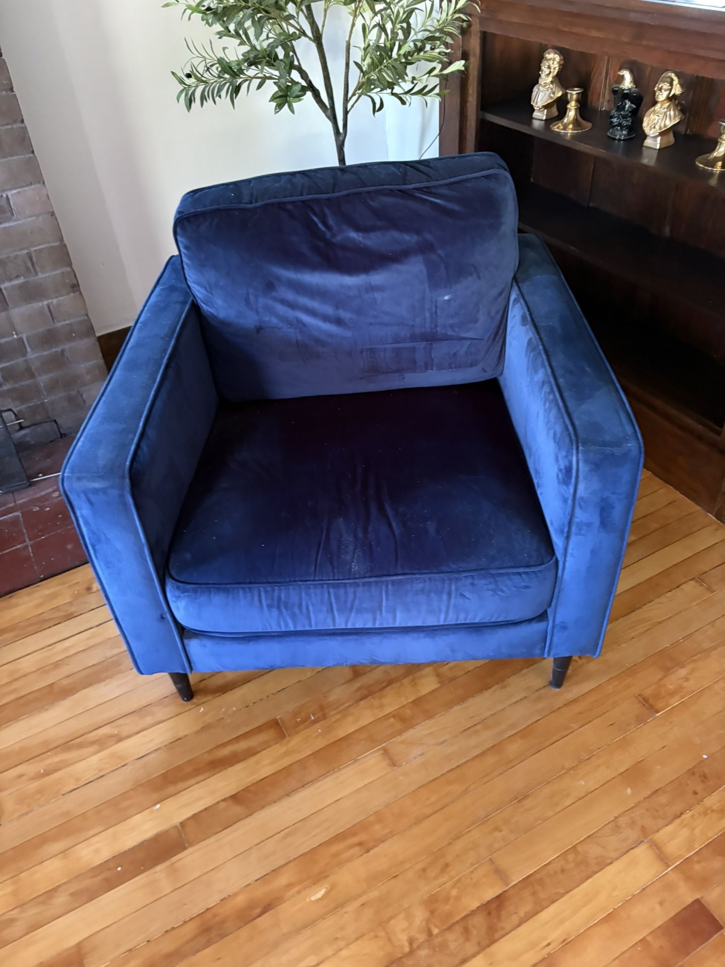 Blue Sofa Chairs