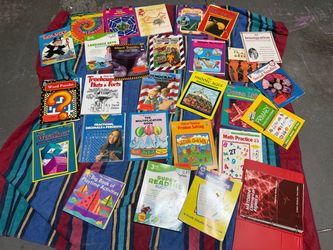 Homeschooling books! $15 for all! Pet and smoke free home! Pick up Oviedo!