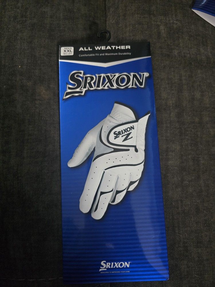 Srixon Golf Glove Size XXL - Right Handed Golfer