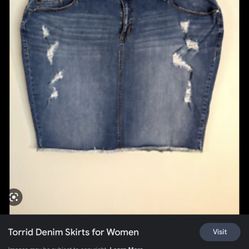 Torrid New Skirt 